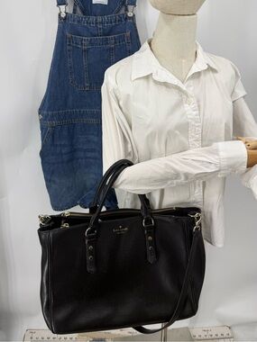 Kate Spade New York Mulberry Street Leighann crossbody Tote Bag  pebbled leather